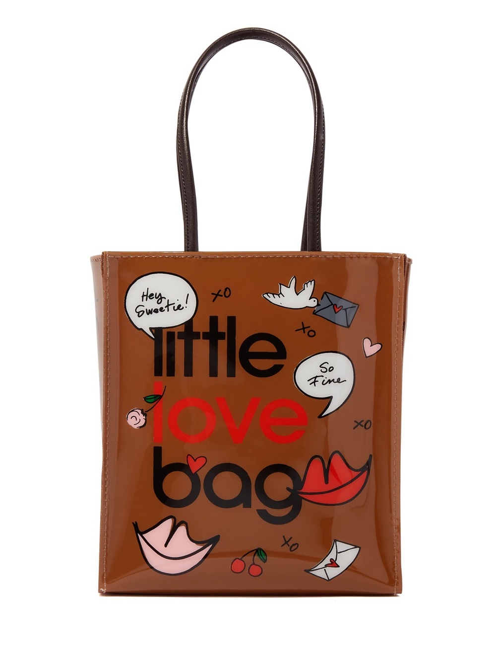 the Bloomingdale's x Darcy Miller Little Love Bag Plastic Mini Tote